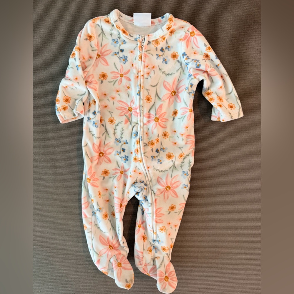 Floral Kids One Piece